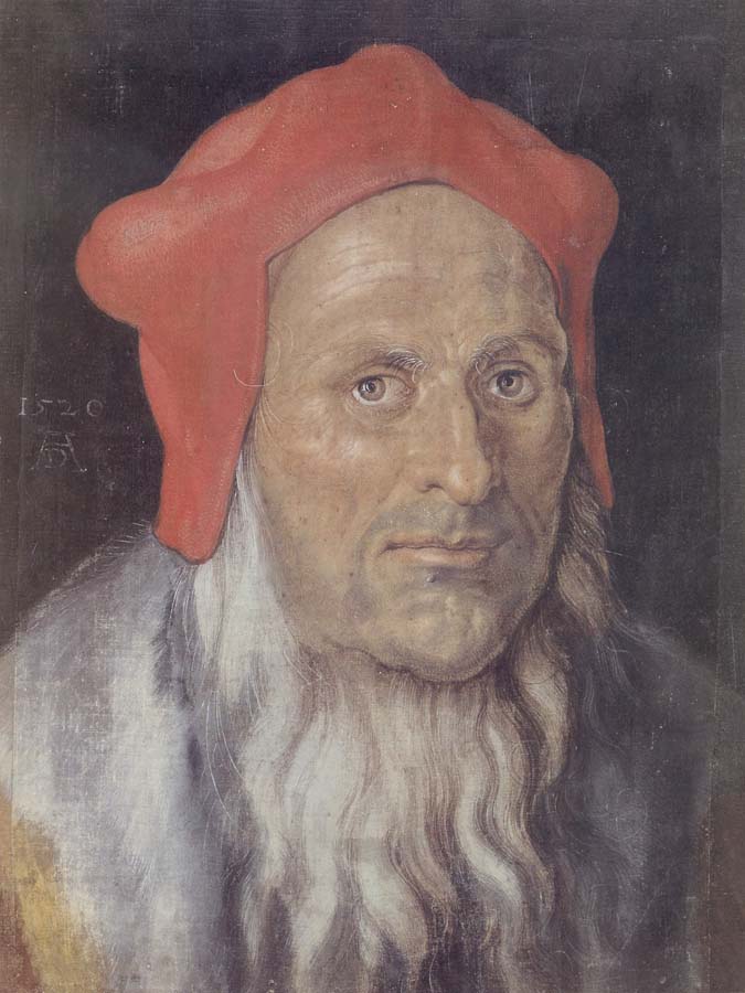 Bearded Man in a Red cap